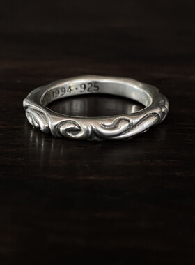 海浪波浪藤蔓男女款欧美戒指