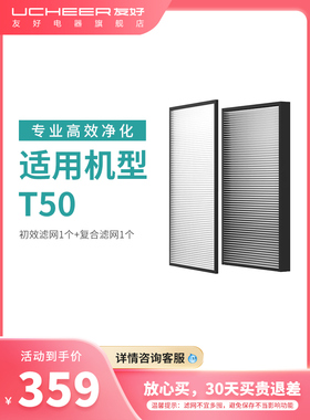 友好T50/T55甲醛净化器原装滤芯空气净化器原装滤芯耗材