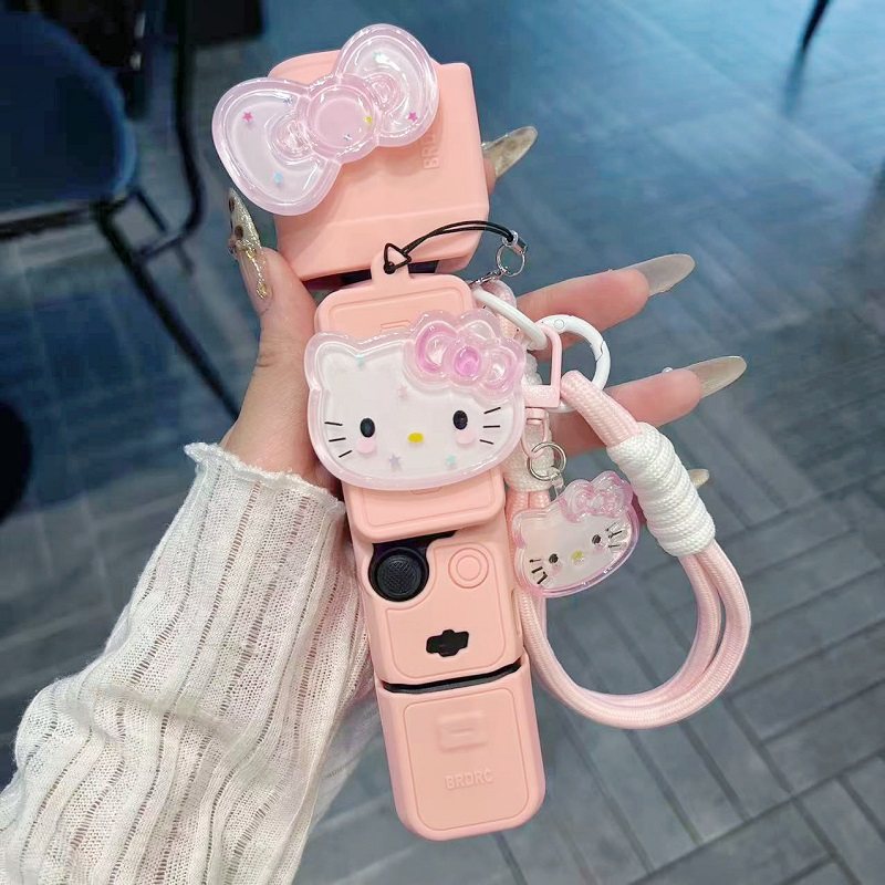 滴胶星星kt猫适用大疆pocket 3硅胶套保护壳口袋云台运动配件手绳,3C数码配件,摄像机配件,淘宝优惠券,粉丝福利购,淘宝优惠卷