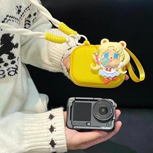 美少女哭娃适用大疆action6/5pro/4收纳包影石360AcePro2相机包女