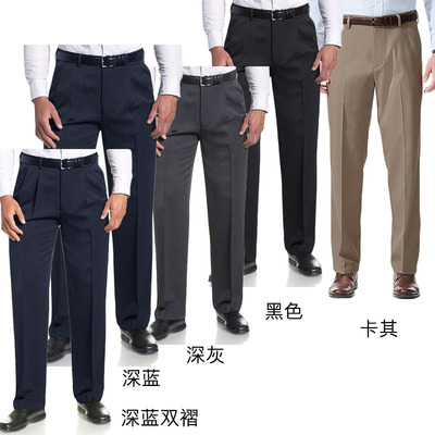 原单男西裤stafford弹力腰经典款