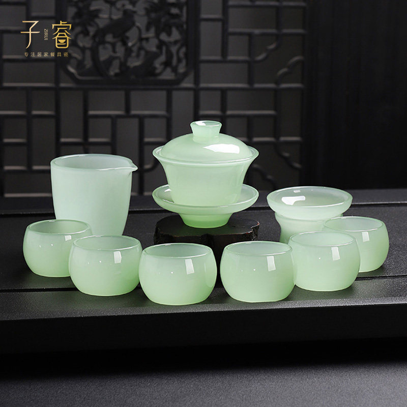 琉璃茶具茶杯功夫套装家用玻璃轻奢高档茶壶泡茶高端2025新款,餐饮具,功夫茶具,淘宝优惠券,粉丝福利购,淘宝优惠卷