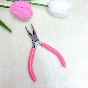 小燕钩织小屋 DIY迷你钳子 花束辅料工具 弯铁丝 剪断铁丝 配件