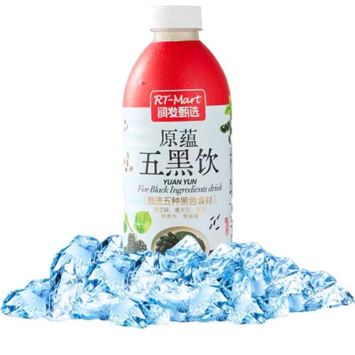 大润发长沙代购RT-Mart原蕴五黑饮1L 原蕴五红饮1L