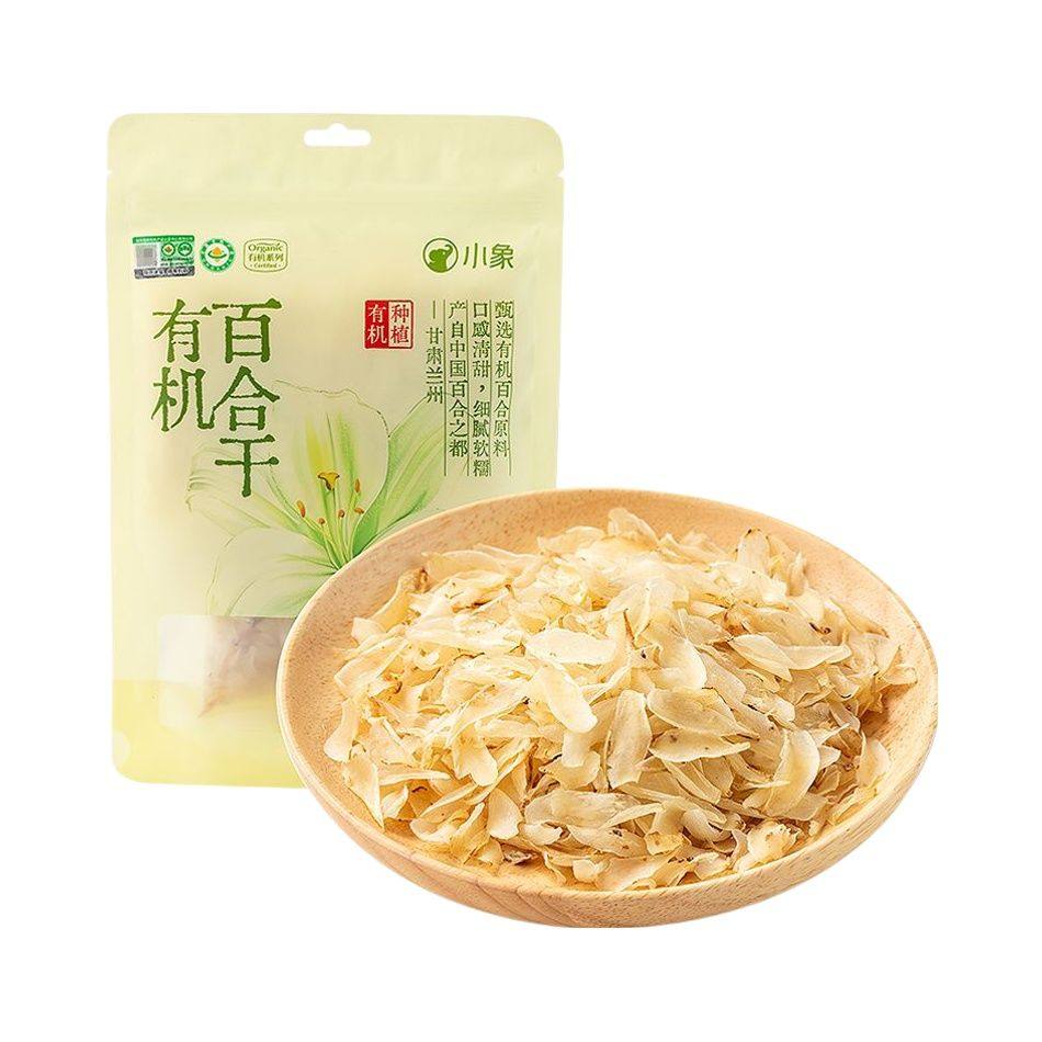 小象超市长沙代购小象兰州有机百合干100g