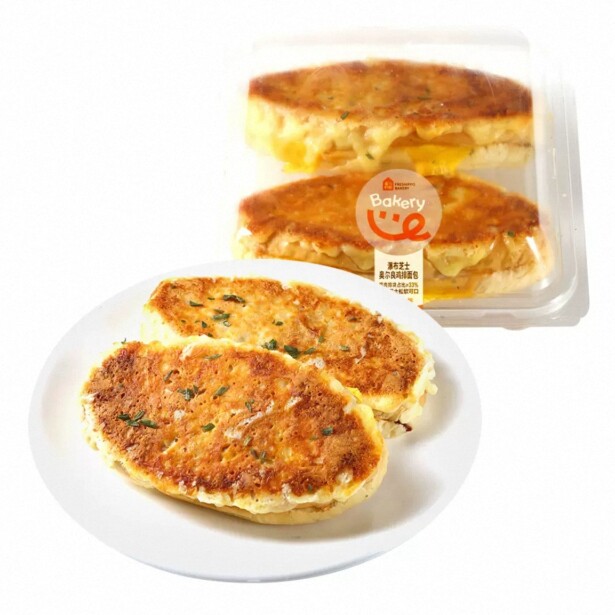 盒马工坊 爆布芝士奥尔良鸡排面包230g