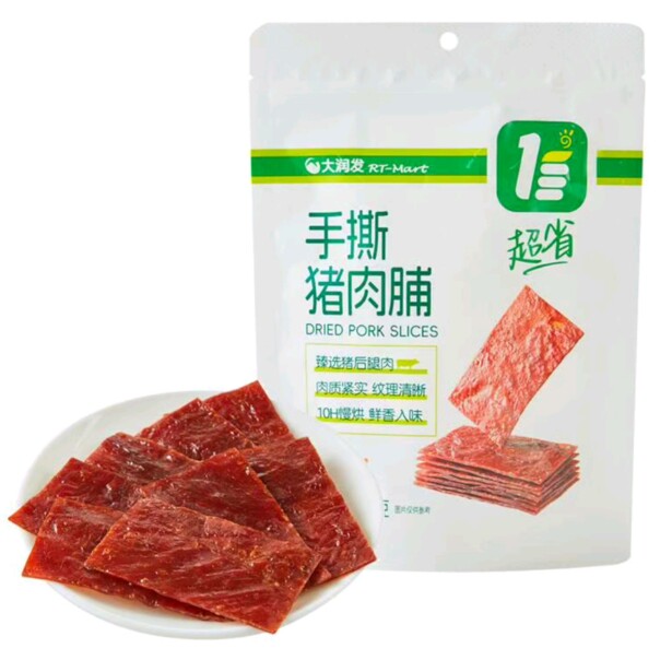 大润发长沙代购手撕猪肉脯150g