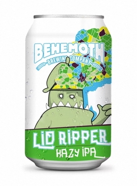 盒马代购 BEHEMOTH 比萌巨兽 酒花开颅术浑浊IPA啤酒新西兰进口