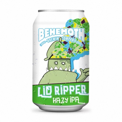 盒马代购 BEHEMOTH 比萌巨兽 酒花开颅术浑浊IPA啤酒新西兰进口