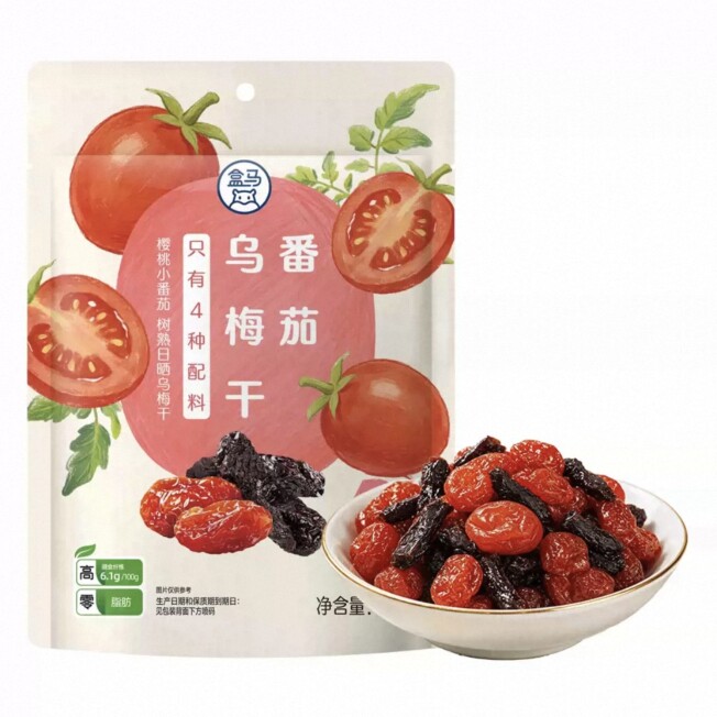 盒马代购番茄乌梅干128g