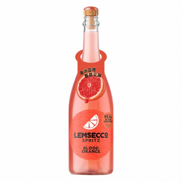 盒马代购澳乐柠血橙味气泡葡萄配制酒750ml澳大利亚进口