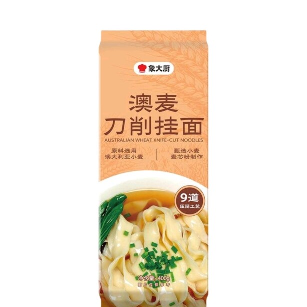 小象超市长沙代购象大厨澳麦刀削挂面400g