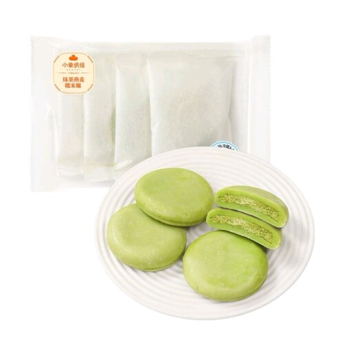 小象超市长沙代购小象烘焙抹茶燕麦糯米糍140g（4粒）