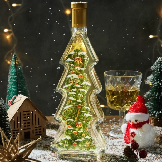 盒马代购 盒马酩品 圣诞树雷司令白葡萄酒500ml德国进口