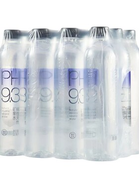 盒马碱性天然矿泉水520ml泡茶伴侣ph9.3高偏硅酸低矿包邮