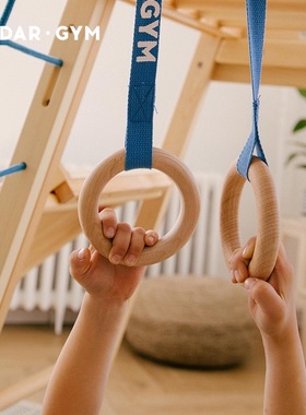 AVDAR儿童吊环健身家用运动拉环室内小孩拉伸增高早教锻炼器材