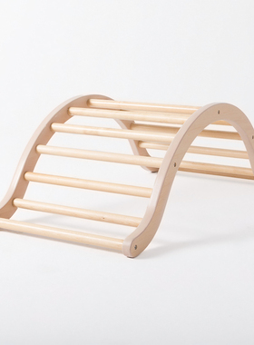 AVDAR TOYS 皮克烈弧形桦木制爬梯 宝宝木马儿童玩具婴儿健身架