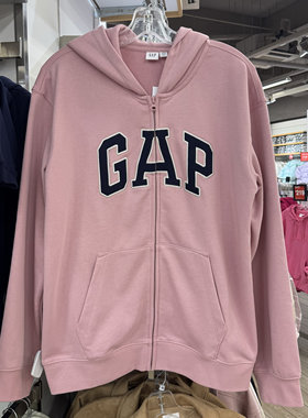 GAP男女情侣连帽拉链卫衣
