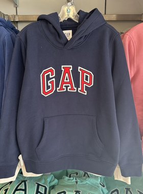 GAP情侣款套头经典款卫衣