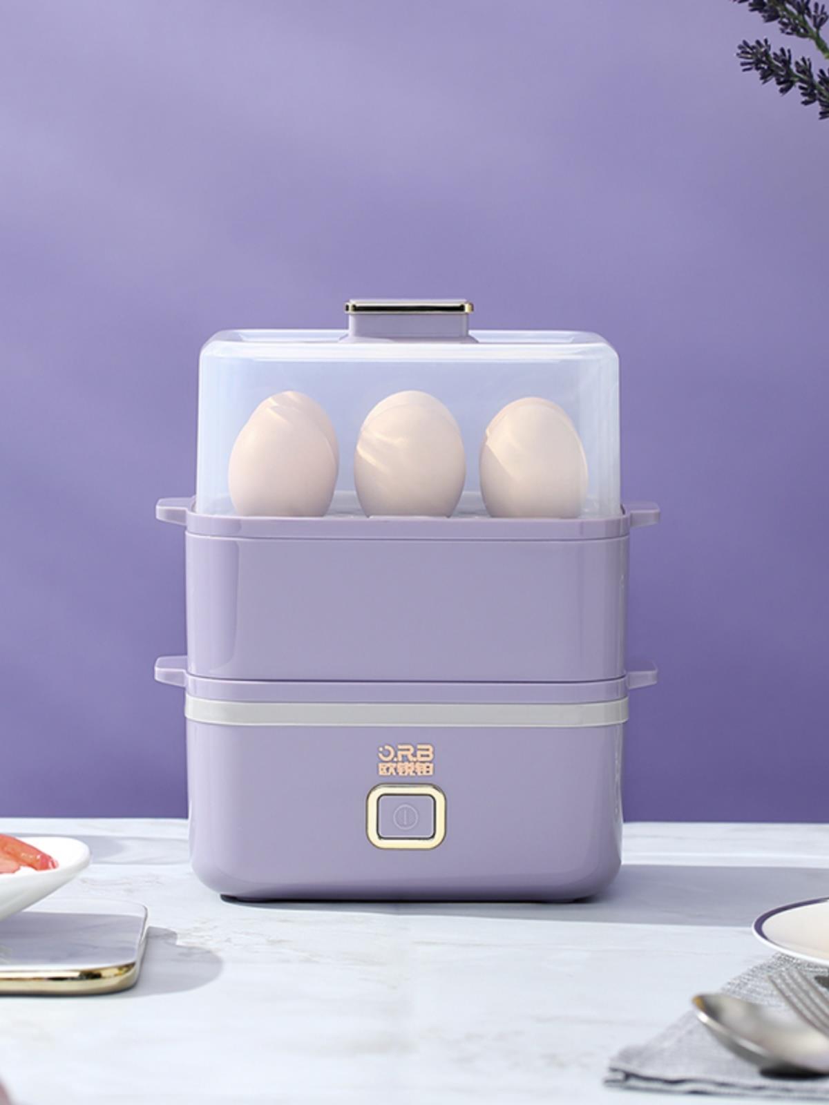 派瑞思早餐机ORB486蒸蛋器双层小型蒸锅家用鸡蛋神器礼品批