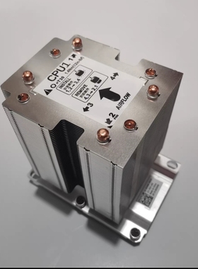 全新Dell T7920 T7820 T5820图形工作站CPU散热器R5NN8 C20W8