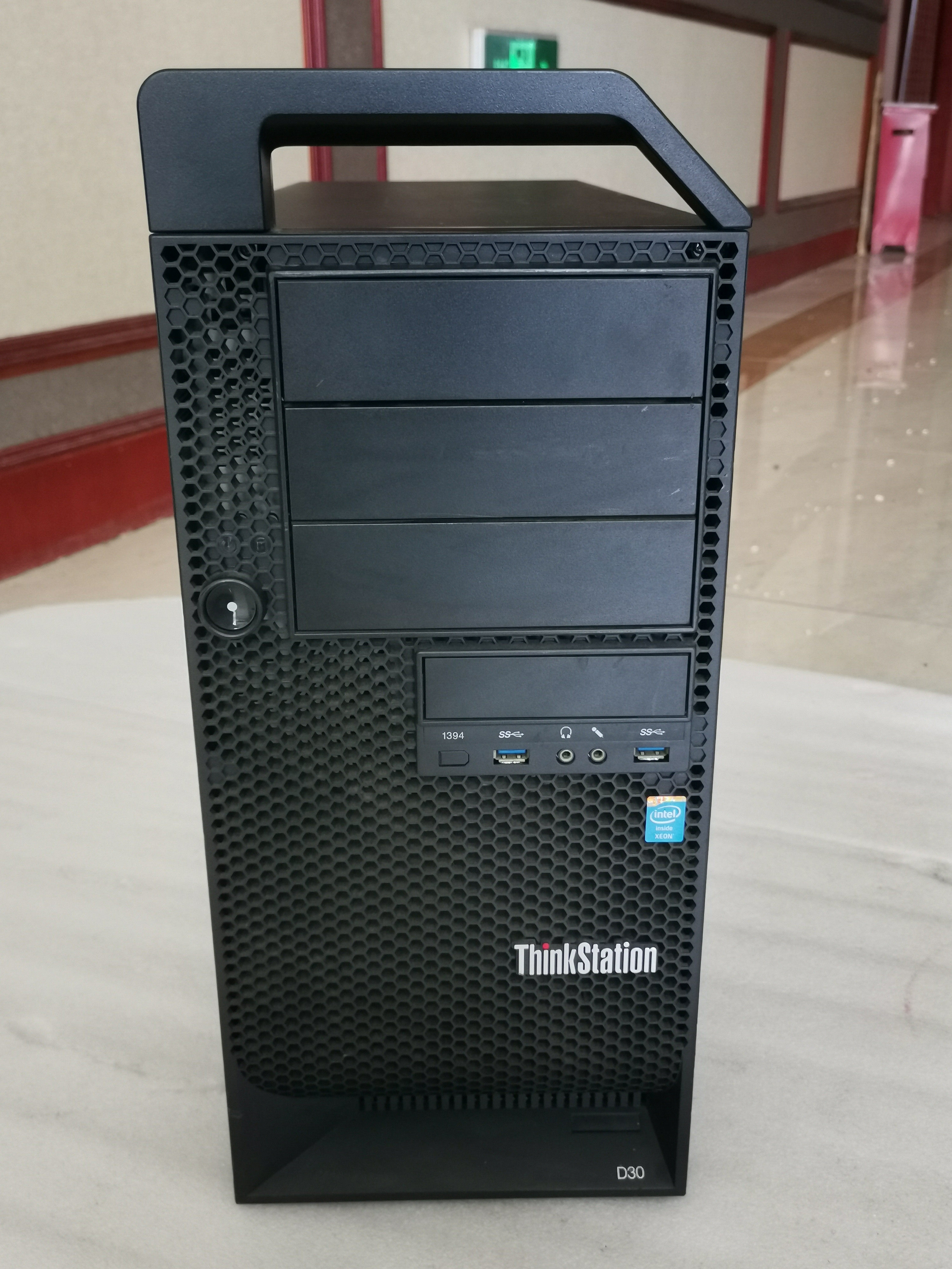 联想 D30 图形工作站 2011双路 E5-2680V2渲染设计主机整机