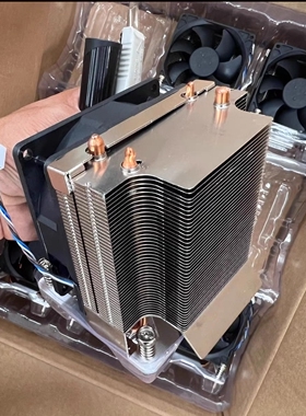 全新HP 原装双铜管铜底散热器M87857-001