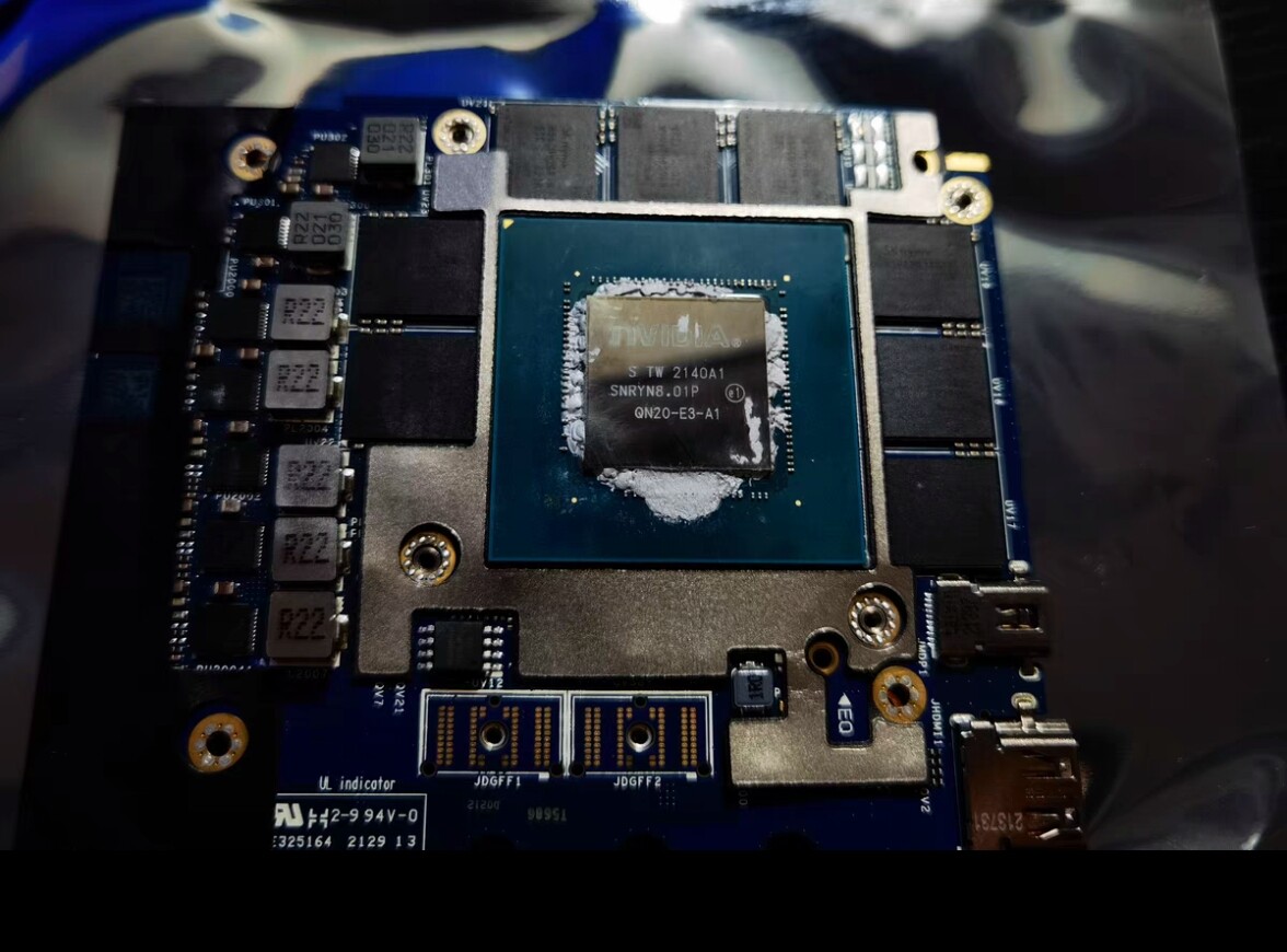 dell/戴尔 7760 7560工作站 rtxa4000 8g显存 笔记本显卡