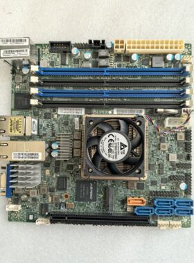 超微X10SDV-8C-TLN4F  4C TLN4F D-1541服务器ITX主板现货