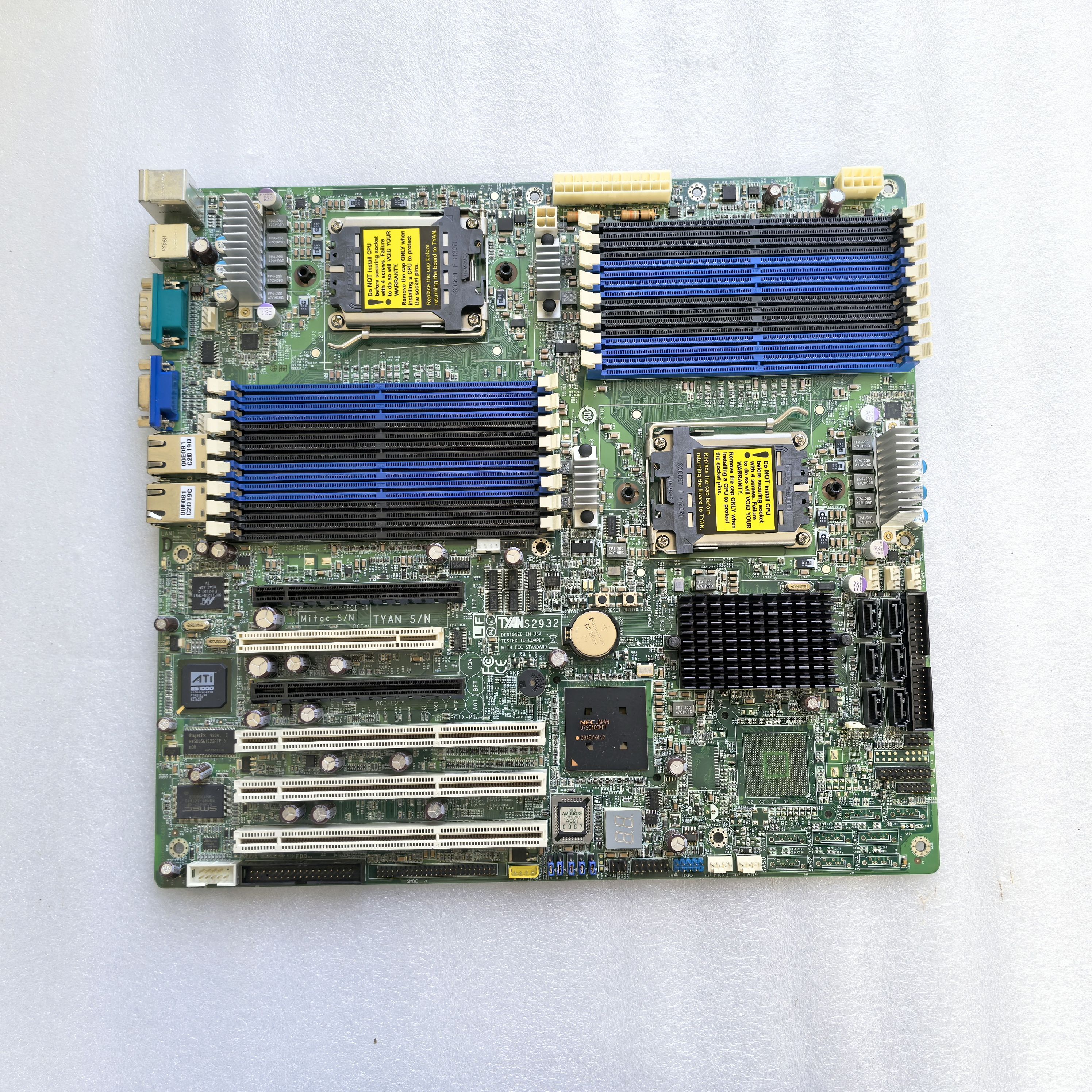 AMD 2378 TYAN S2932WG2NR SAS服务器主板S2932现货