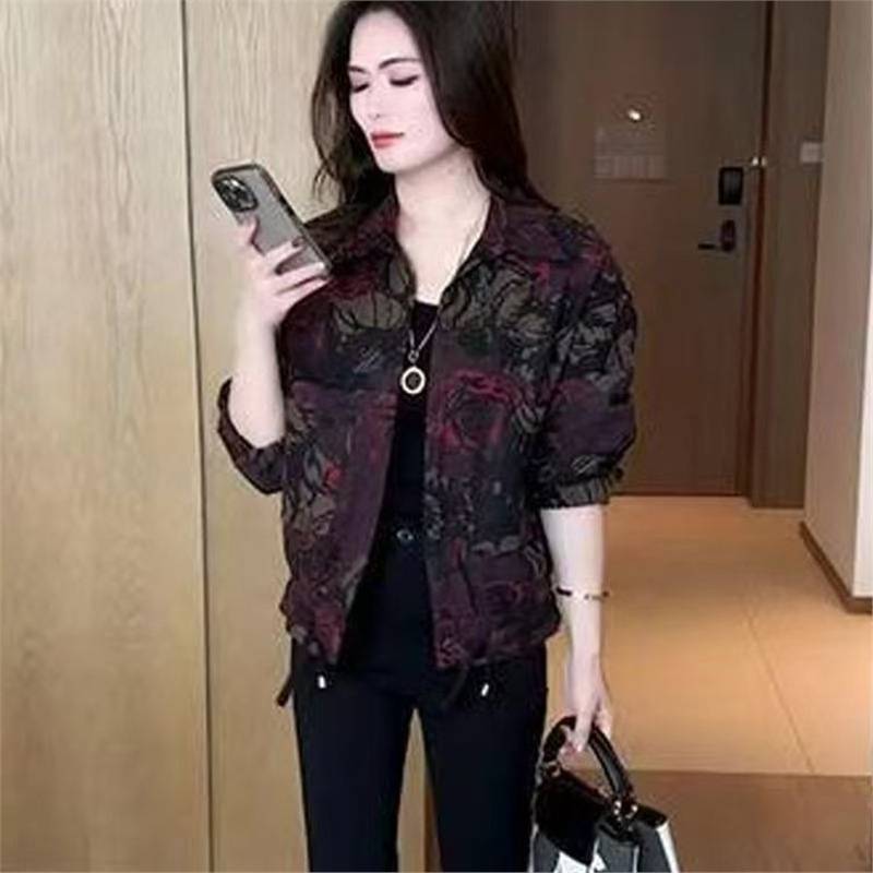 铂瑾时尚百搭女装印花上