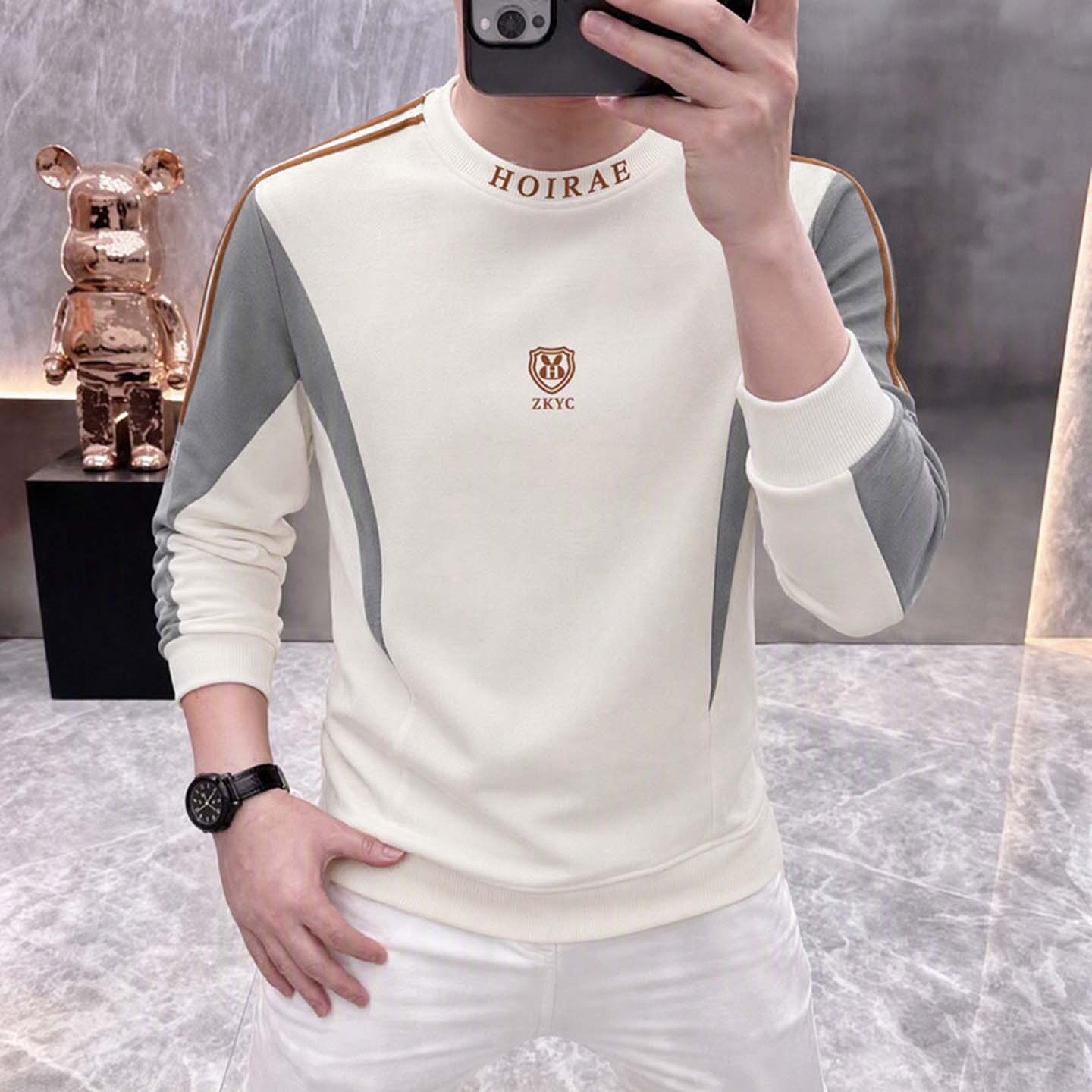 点击率欧式秋季男装半高