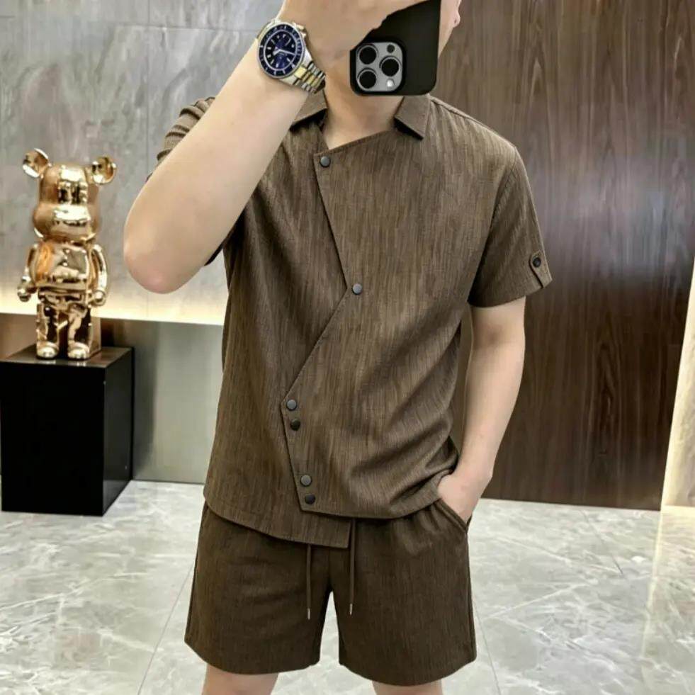 DX潮流男装夏季男士短袖