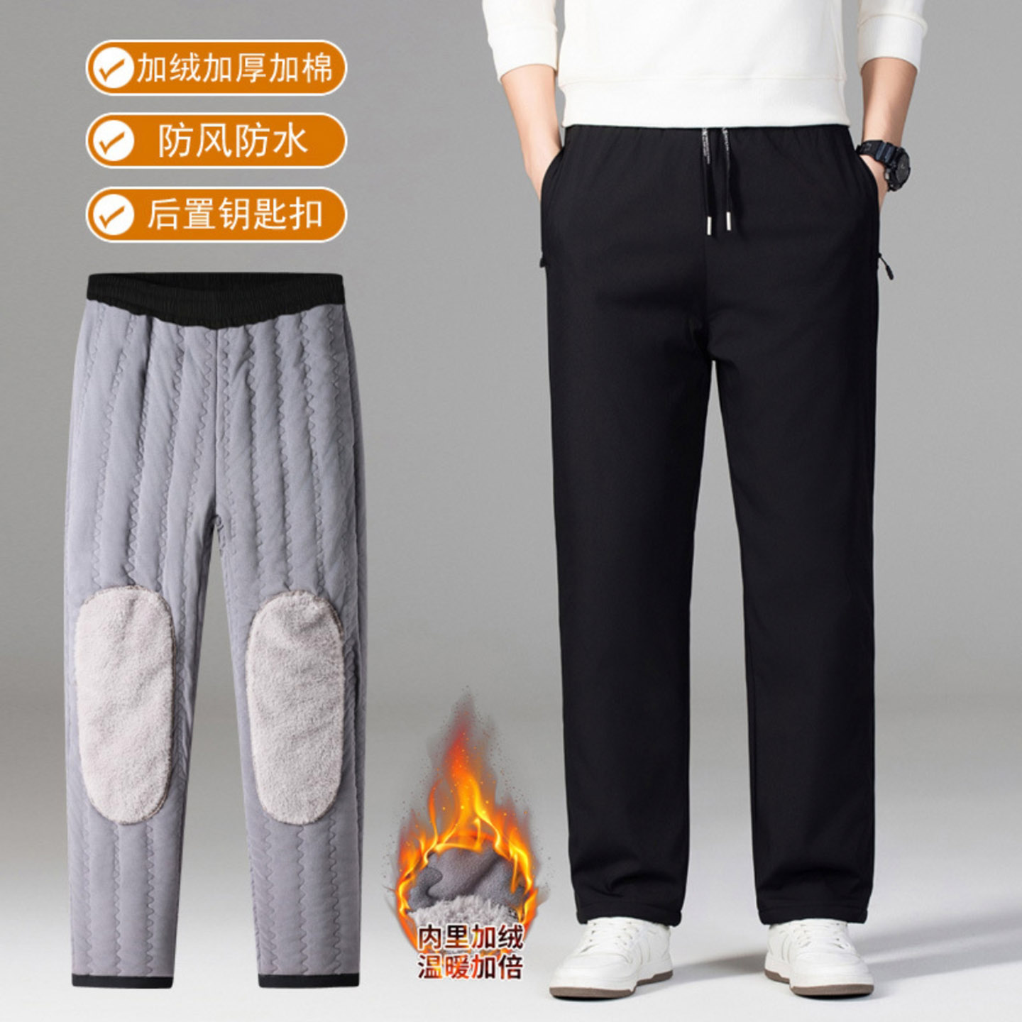 榕坤棉裤加肥大码重磅绒