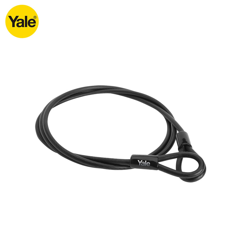 YALE美国耶鲁自行车电动车摩托车防盗缆绳锁具骑行配件YCBL18/200