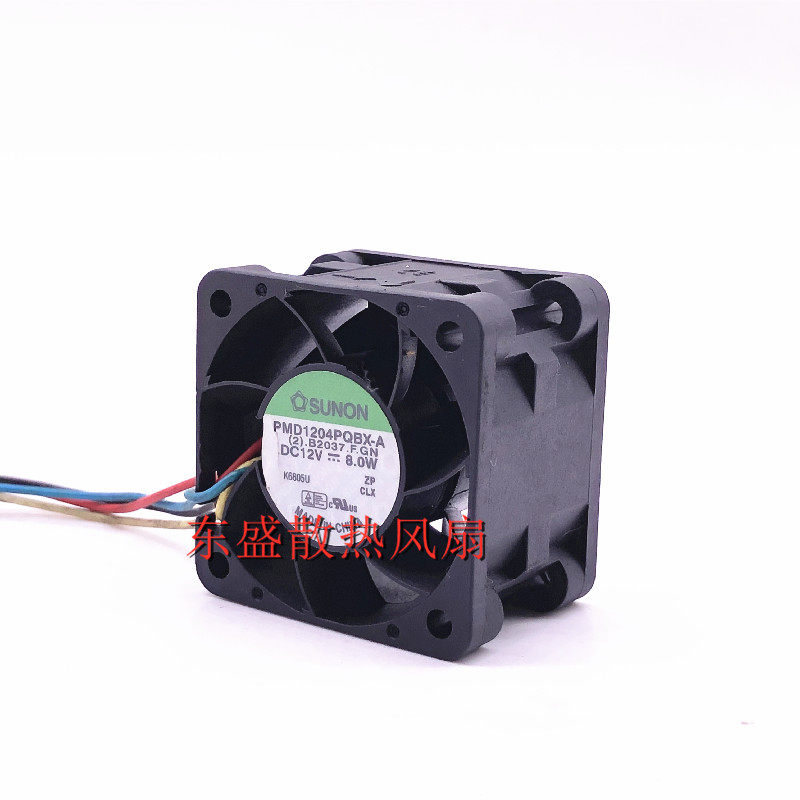 SUNON 4028 12V 8W 4厘米 PWM风扇 1U服务器风扇 PMD1204PQBX-A