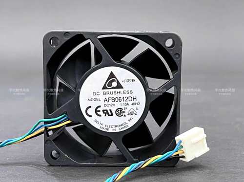 AFB0612DH 台达DELTA 6025 12V 1.1A 6CM 大风量 4线PWM散热风扇