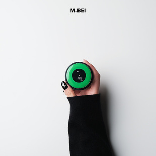 绿胶唱片气囊磁吸支架MagSafe便携式吸附手机支架可伸缩360度旋转