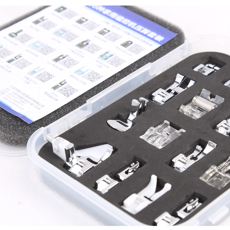 家用縫紉機壓腳套裝  兄弟 勝家 重機 蝴蝶壓腳 卷邊鎖邊隱形拉鏈在類目 居家日用, 家用五金工具, 縫紉配件中 - 來自Buy2taobao.com提供專業的淘寶代購服務