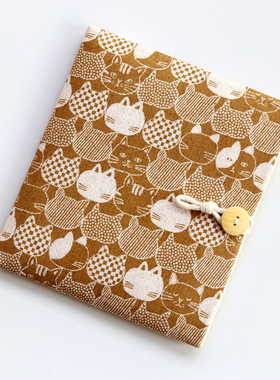 手工横版黄猫内胆包适用于kindleoasis掌阅Ocean45Tneo文石leaf3C