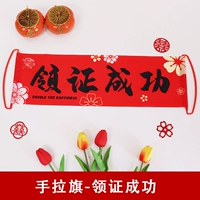 Новый вытянутый вручную флаг — сертификат успешно получен.