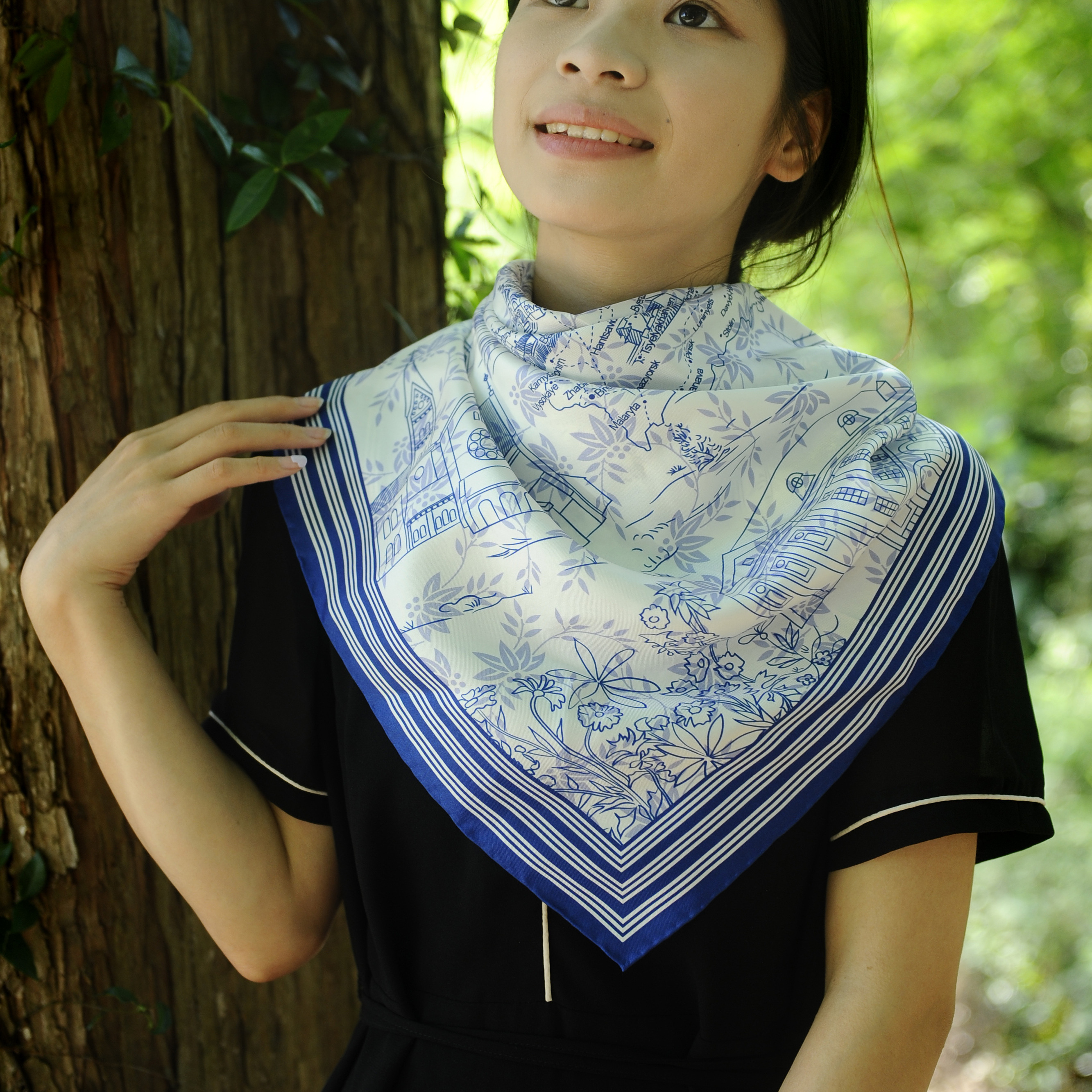 VIESCA文旅俄罗斯礼物丝巾新品