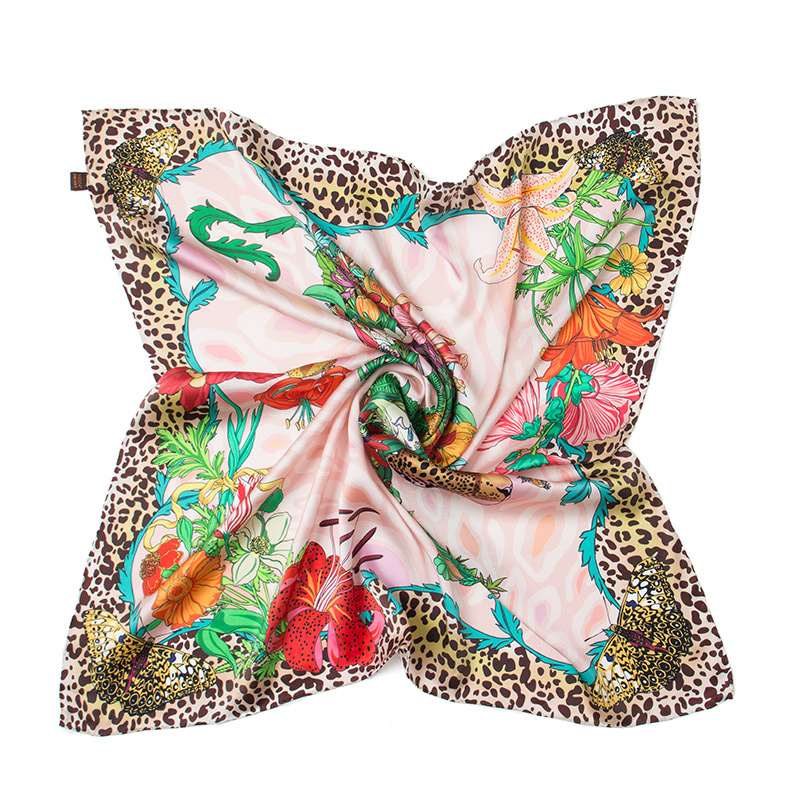 viesca秋冬新款真丝110cm生日