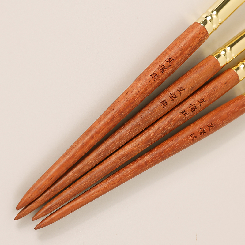 琪光橙茶眼部4支化妆套刷F206上色刷HF204晕染刷细光峰羊毛刷