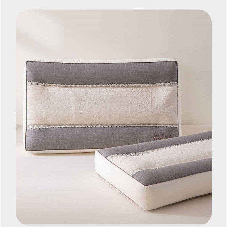 可拆换天然健康草本决明子纯棉枕芯吸湿透气高弹不塌陷深睡眠枕头,床上用品,花草枕,淘宝优惠券,粉丝福利购,淘宝优惠卷