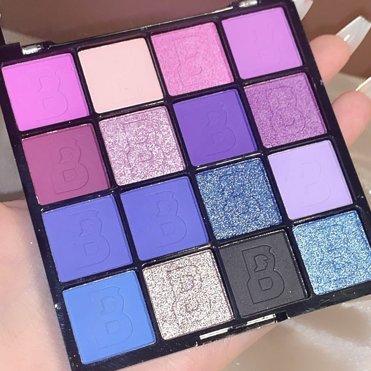 misslara彩色眼影盘儿童舞台妆