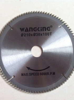 锋利型8寸木工用铝用锯片 合金锯片直径210mm*30mm*60（100）齿