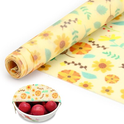 蜂蜡保鲜布蔬菜水果保鲜可降解beeswax蜜蜡包装纸食品级蜂蜡布卷