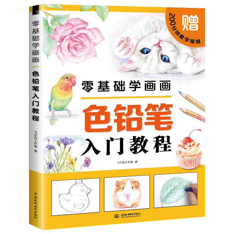 【赠视频】零基础学画画 色铅笔入门教程 飞乐鸟 零基础彩色铅笔入门教程彩铅书籍色铅笔绘画基本技法 彩铅入门书素描书籍美术教程属于什么档次？