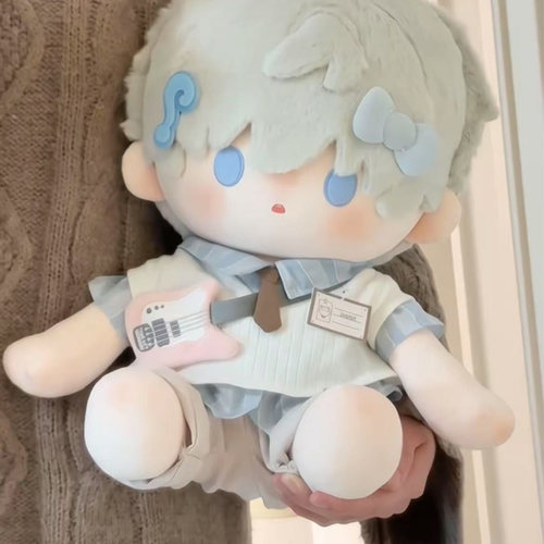 40cm厘米棉花娃娃可爱秋冬款韩系学院风公仔娃衣替换装无属性玩偶